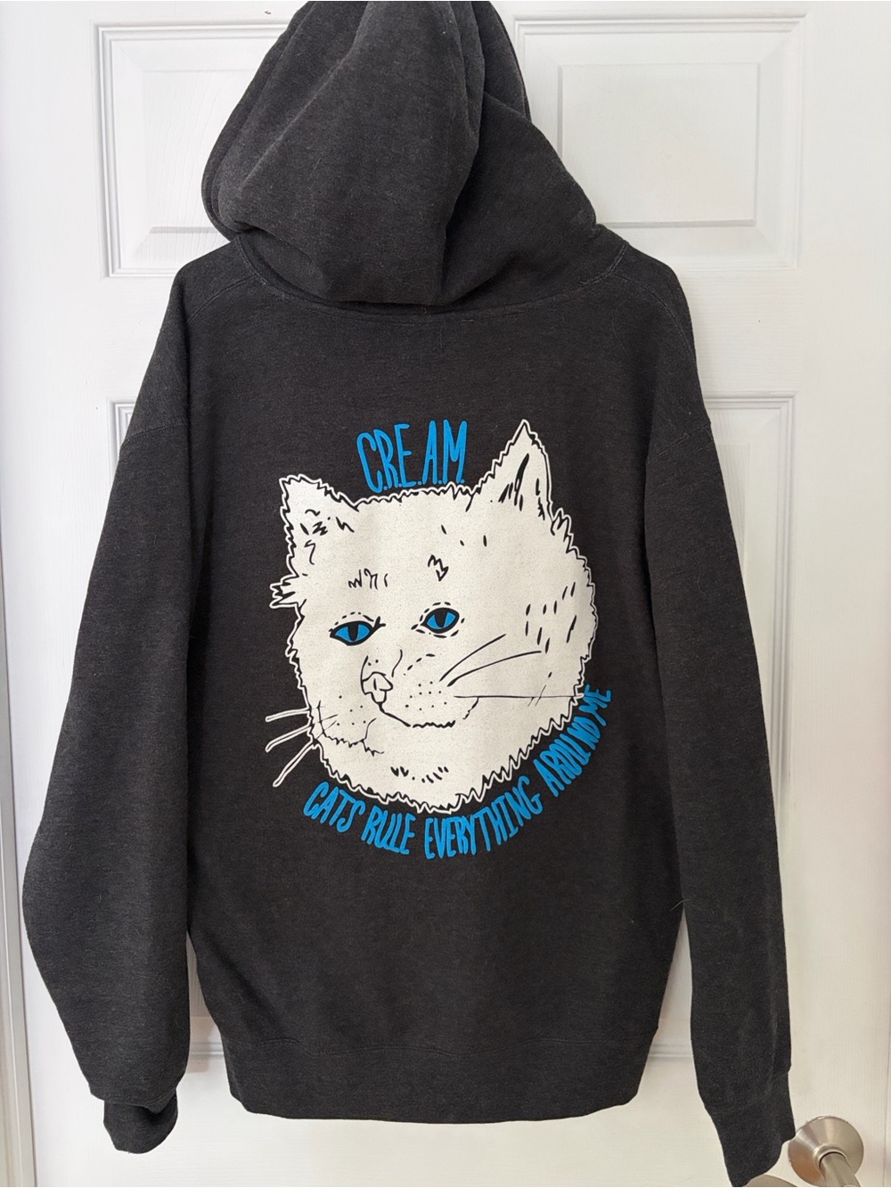 RIPNDIP C.R.E.A.M. Charcoal Men's Hoodie